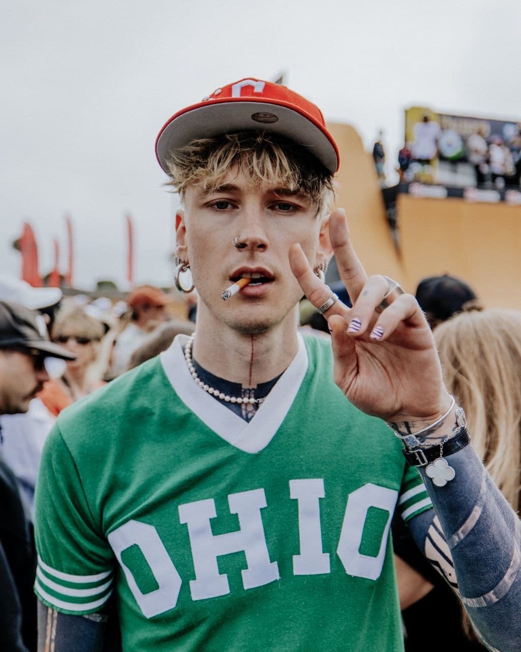 MGK performing at X Games Ventura 2025