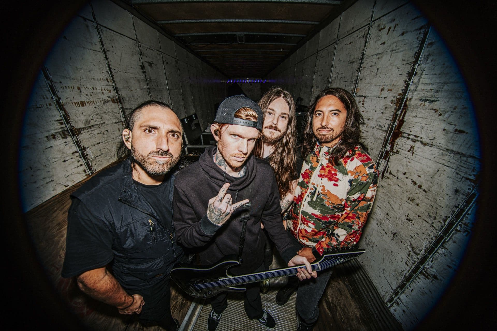 Of Mice & Men stage shot at Rocklahoma 2025