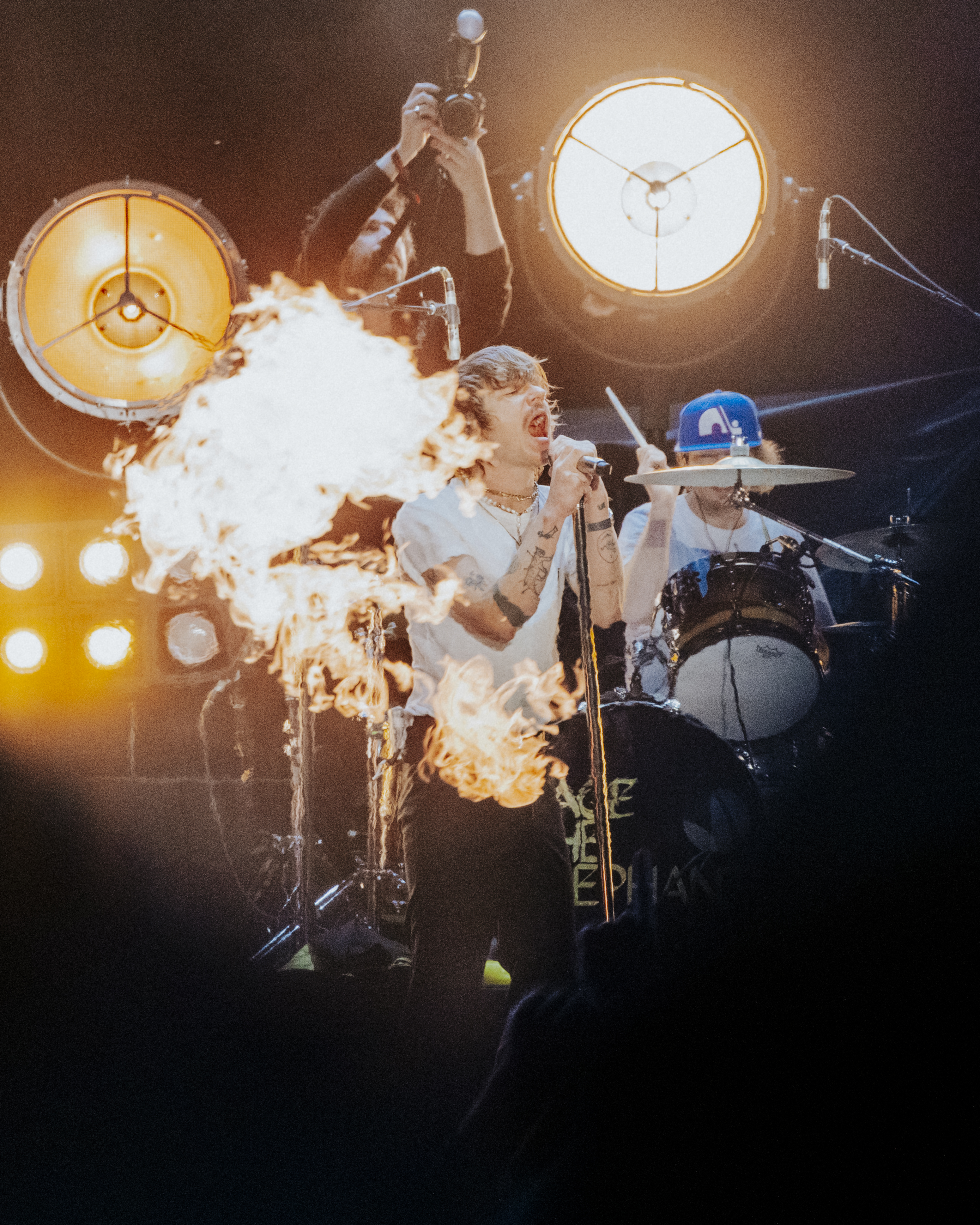 Cage the Elephant performing at Lonestar Smokeout