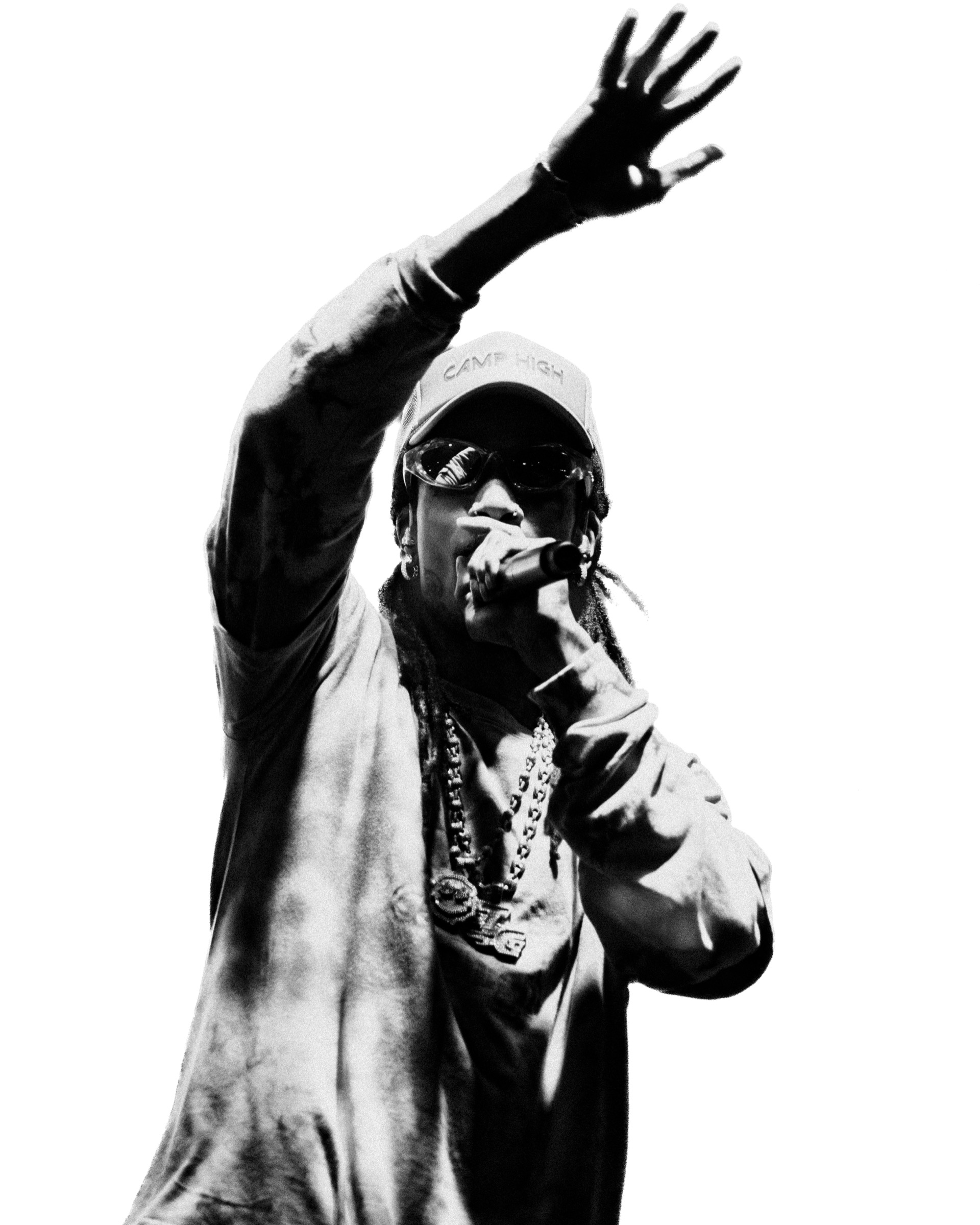 Wiz Khalifa on stage at X Games Ventura